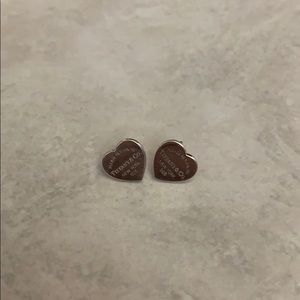 Tiffany & Co Tag Heart Earrings